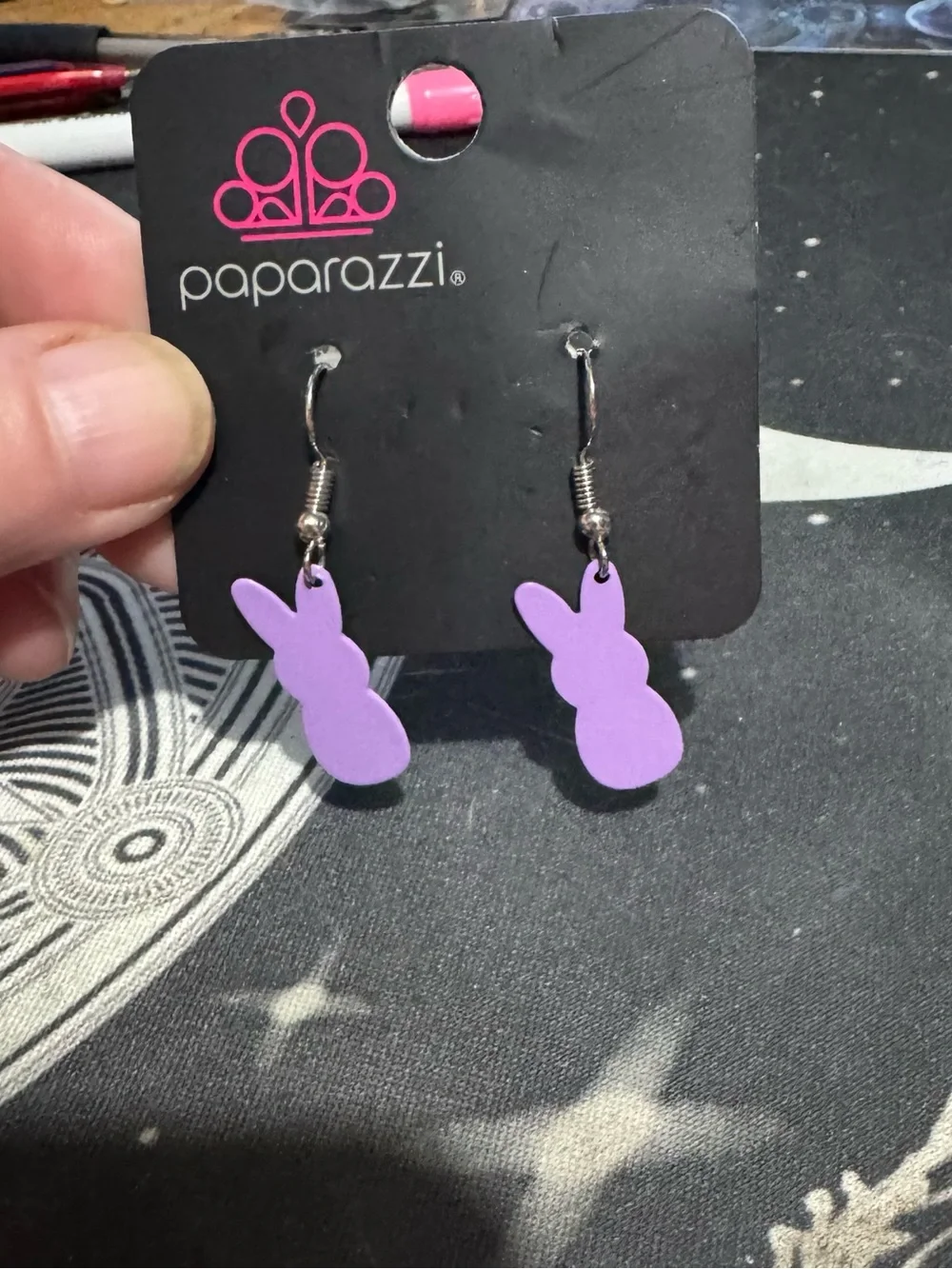 paparazzi Gold Bunny Stud Earrings